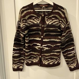 Peruvian Connection 100% Pima Cotton Sweater - size M